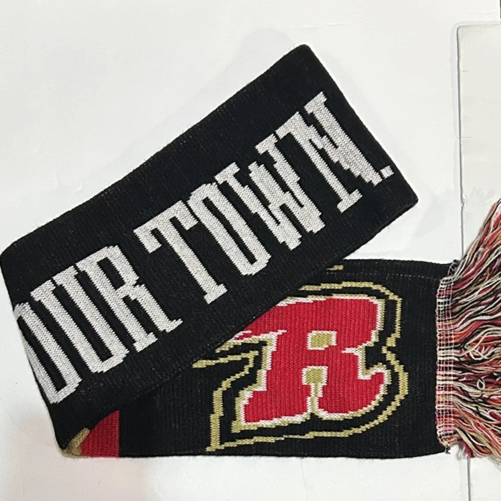 Rapid City Rush our Town -Our Team -Acrylic Fan Scarf EUC